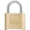 Master Lock Master Lock 2-9/10 in. H X 1 in. W X 2 in. L Steel Double Locking Combination Padlock 175D - alternate 2